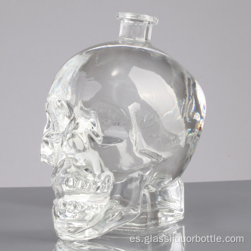 Botellas de cristal de cráneo personalizadas